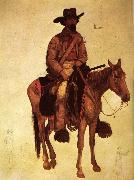 Albert Bierstadt Mountain Man painting